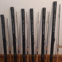 6 canne Shimano Aspire Spinning