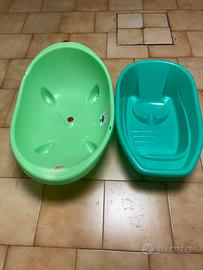 Vaschette bagno neonato