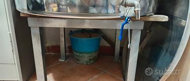 BOTTE IN ACCIAIO INOX 500 litri