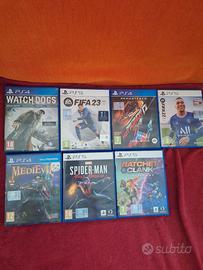 Lotto Giochi PS5 e PS4