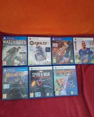 Lotto Giochi PS5 e PS4