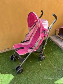 Passeggino leggero rosa