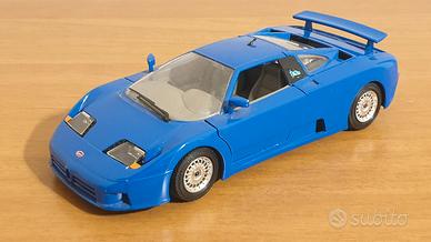 Modellino BUGATTI EB110 (1991) Burago scala 1/24