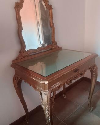 Consolle con specchio