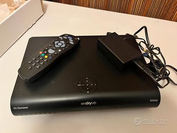 DECODER MYSKY HD - 500 gb - colore nero
