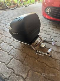 Portapacchi e bauletto per vespa px
