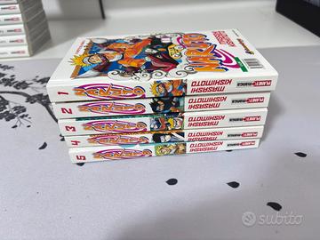 Volumi 1-5 naruto