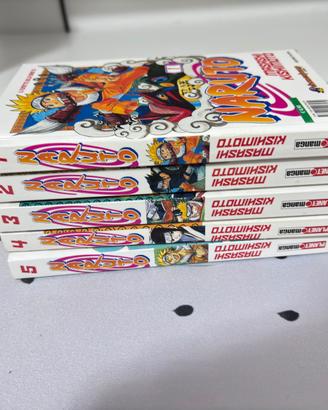 Volumi 1-5 naruto