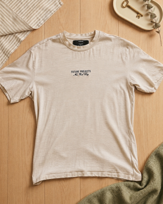 T-shirt beige "Future Projects New York City" - Pr
