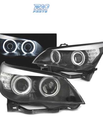 FARI BMW E60 E61 03-07 ANGEL EYES CCFL FRECCIA LED