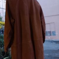 giacca 3/4 donna vera pelle scamosciata 