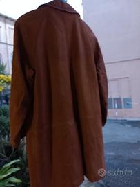 giacca 3/4 donna vera pelle scamosciata 