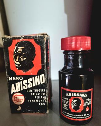 Nero EBANO – flacone e scatola vintage anni 60