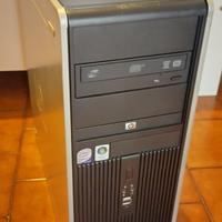 Windows XP pro PC desktop HP seriale parallela vga