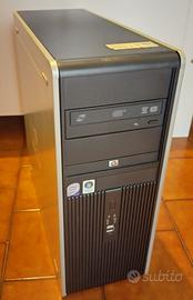 Windows XP pro PC desktop HP seriale parallela vga