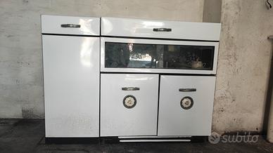 Credenza/Cucina gas vintage