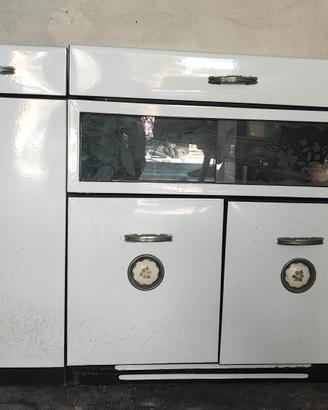 Credenza/Cucina gas vintage