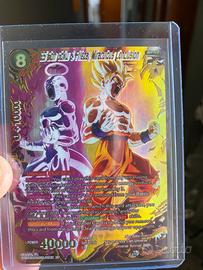 Goku e freezer carta decorativa