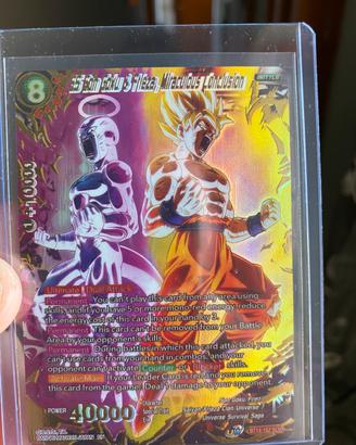 Goku e freezer carta decorativa