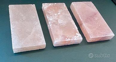 Piastra di Sale Rosa per Grigliare (3 Pezzi)