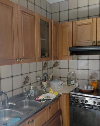 Cucina completa in legno