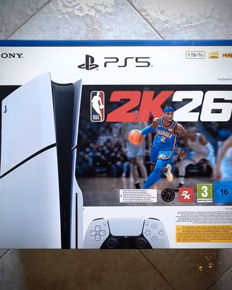 PS5 Slim Lettore 1tb Come Nuova con Garanzia 