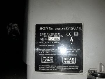 tv sony trinitron 29"