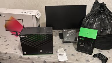 xbox serie x 1tb + accessori
