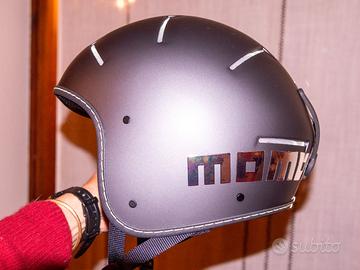MOMODesign Casco Sci NUOVO mai usato Nero L fibra