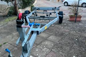 Rimorchio a Portabarca 1300kg tecnitrail