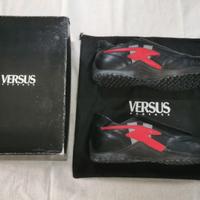 Versace Versus sneaker patta uomo pelle 45 ottime