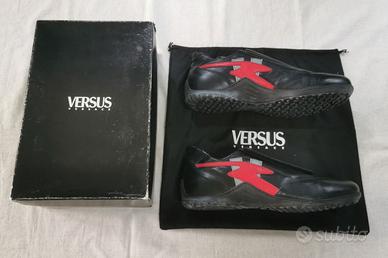 Versace Versus sneaker patta uomo pelle 45 ottime