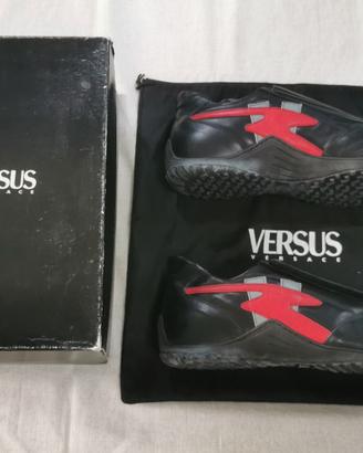 Versace Versus sneaker patta uomo pelle 45 ottime