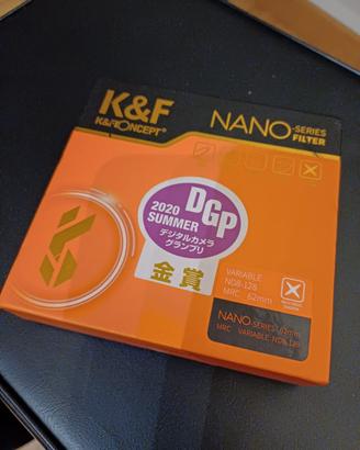  fotografia  K&F CONCEPT Nano-Xcel Filtro