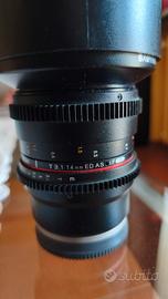 Samyang 14mm T3.1 Cine ED AS IF UMC

Attacco Sony 