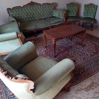 salotto, antico/vintage in stile barocco.