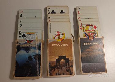 Carte Gioco Vintage Pan Am _ Airline Memorabilia