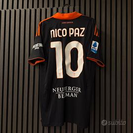 Maglia Como Nico Paz Preparata Match Issued Worn