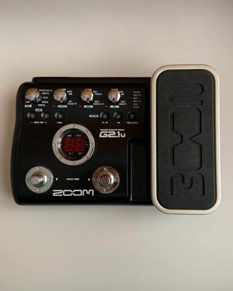 Pedaliera Multieffetto Chitarra Zoom G2.1u