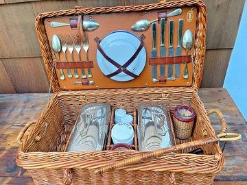 Set da picnic intrecciato GW Scott & Son
