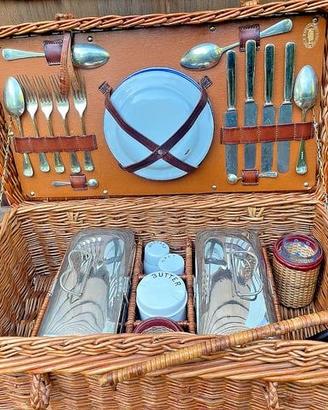 Set da picnic intrecciato GW Scott & Son
