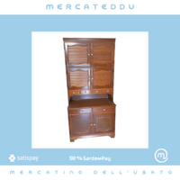 CREDENZA IN LEGNO STILE MARINARO