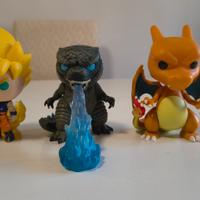 Funko Pop vari (Charizard, Dragon Ball, Marvel...)