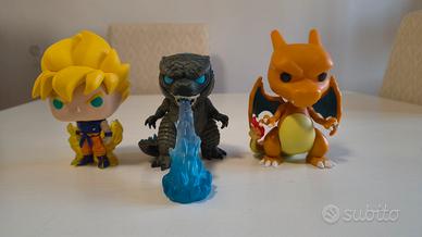 Funko Pop vari (Charizard, Dragon Ball, Marvel...)