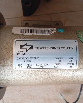 Motore per tapis roulant 3hp 4800rpm 180v