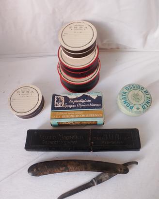 Lotto Vintage Farmacia Epoca e Barberia 