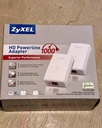 Powerline Zyxel 1000Mbps
