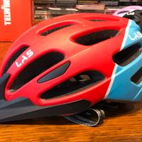 Casco las bambino rosso-blu