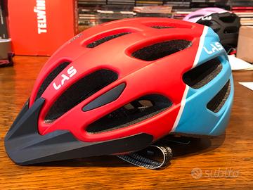 Casco las bambino rosso-blu