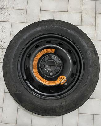 ruotino scorta fiat panda
